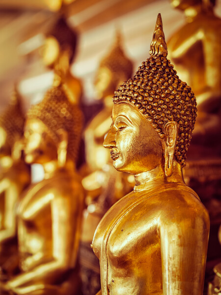 golden buddha statues in buddhist temple 2024 10 16 21 39 26 utc